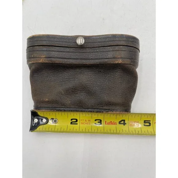 Antique Chevalier Opticien Paris Opera Glasses Case & Red Satin Interior - Picture 14 of 14